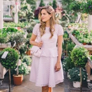 Banana republic white dress seen on Gal Meets Glam